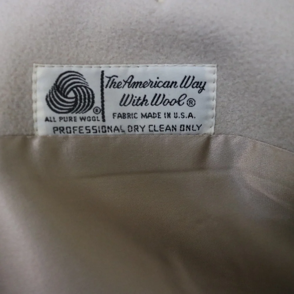 Vintage 1970s Pure Wool Pennylane Coat - Picture 6 of 6
